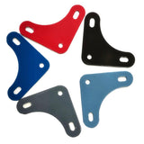 Stainless Steel Stamping Corner Flat Plates for Galvanized Slotted Angle Bars